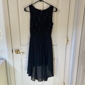 dELiA*s Elegant Black High Low Dress